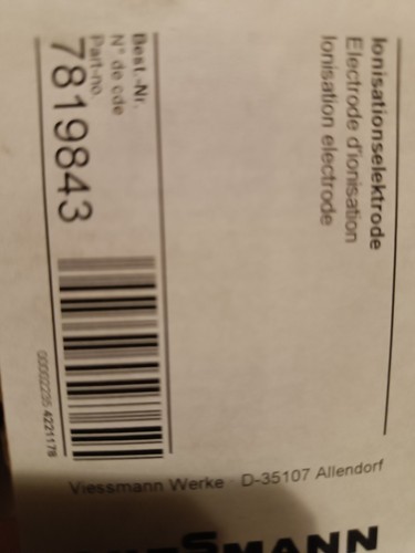 Viessmann ionisationselektrode - viessmann,