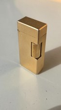 Dunhill Rollagas MINI Lighter / Feuerzeug / Briquet Gold Barley