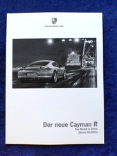 PORSCHE Cayman R Preisliste