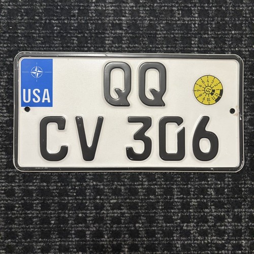 Original nummernschild usa - original,