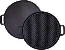 Gusseisen Wende Grillplatte