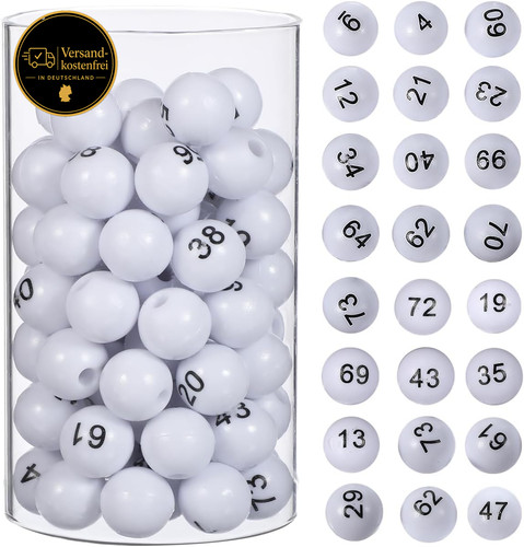 Stück kunststoff bingo - 75,