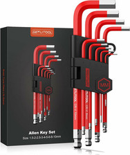 Satz von 9 Inbusschlüsseln