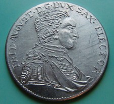 Medaille/Neuprägung - SACHSEN TALER 1795 I.E.C. "FRIEDRICH AUGUST III."