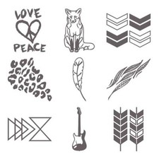 Cricut Cartridge Boho Graphics