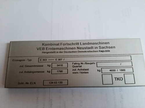 Veb kombinat fortschritt - veb,