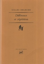 Difference et repetition. Deleuze, Gilles: