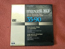 Maxell XL I 35-90 Tonband | 18 cm Spule | OVP | gebraucht | Vintage Audio Reel