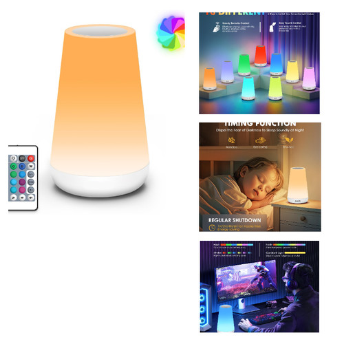Nachttischlampe touch dimmbar - nachttischlampe,