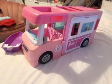Barbie Wohnmobil Camper Pool, Mattel, mit Zubehör