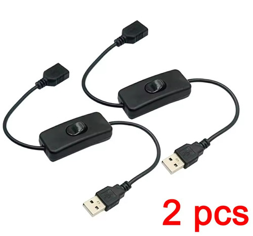 2x0 usb verlängerungskabel - 2x0.3m,