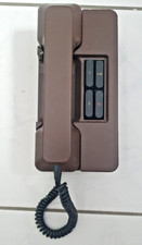 Siedle Haustelefon Braun HT 311 - 0  Gehäuse, Höhrer 4 Tasten Gong / Läutwerk op