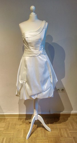 Brautkleid kurz creme - brautkleid,, kurz,