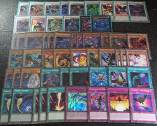 Yugioh SCHWARZFLÜGEL / BLACKWING Deck (15 Extra, Staples, spielbereit) !
