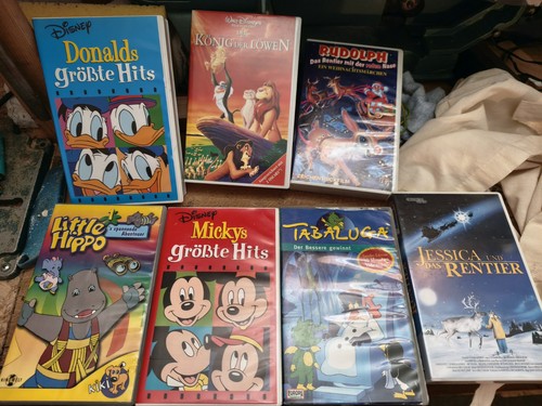Vhs kassetten kinderfilme - vhs,