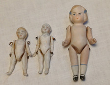 3  kleine antike Biskuit- Porzellanpuppen