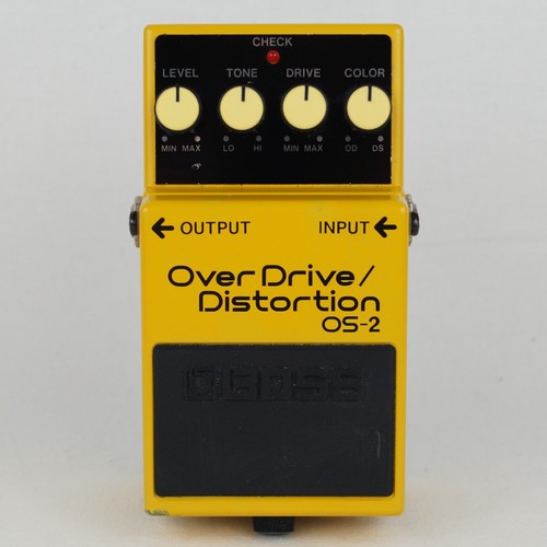 Boss overdrive distortion - boss, os-2
