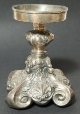Alter silberner Kerzenleuchter Kerzenständer Kerzenhalter Kerzen Leuchter 1900 ?