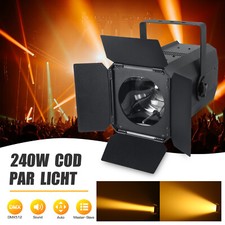 240W COB LED Par DMX512 Audience Theaterstrahler Weiß Warmweiß Zoom Scheinwerfer