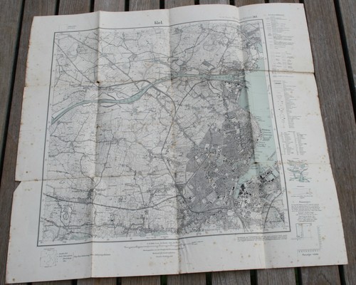 Meßtischblatt 361 kiel von - kiel,