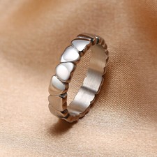 Damen Ring Herzen aus