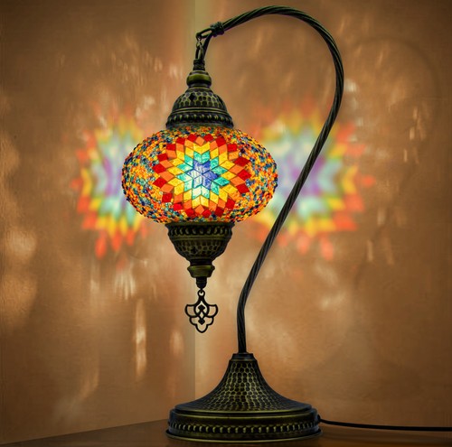 Türkische mosaik tischlampe - mosaik,
