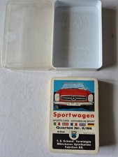 Auto Quartett Sportwagen II/86 F.X. Schmid v. 60er Jahre Kartenspiel gebraucht.