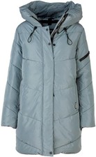 Khujo JORDIS Damen Steppmantel Wintermantel Winterjacke lang  hellblau L NEU