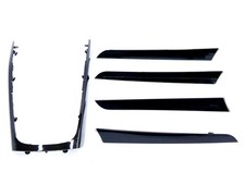 Orig. Audi A5 8T A4 8K Dekorleisten Türen ,Konsole Klavierlack schwarz