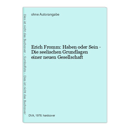 Erich fromm haben oder - fromm:,