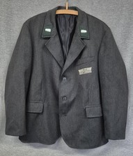 DDR Busfahrer Uniformjacke Gr.53 dunkelgrau, VEB Kraftverkehr, in gutem Zustand