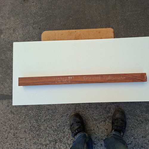Cocobolo rosewood 33x40x595mm - rosewood,