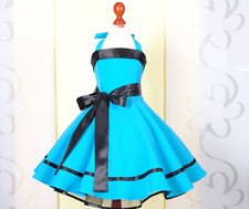Kleid 50er jahre Rockabilly Mädchen Tanz,Einschulung  Gr110-146 Türkis