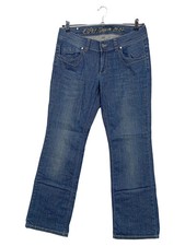 Esprit Jeans Straight Leg Herren W31 L32 Blau Casual Baumwolle Elasthan Logo
