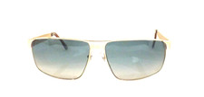 Ronson Sonnenbrille Herren Vintage Alter 90 Metall Frauen Gold Italien Großartig