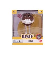 M&Ms Brown Metallfigur von