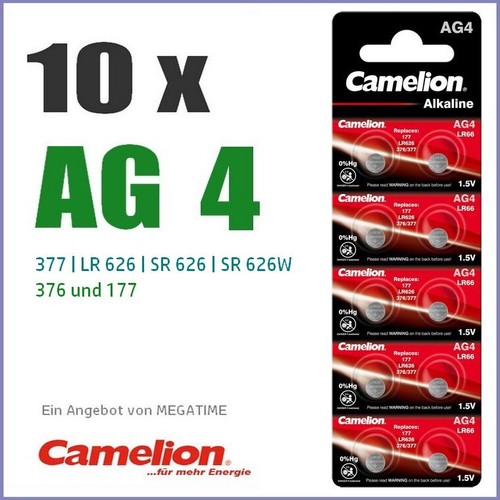 Batterien ag4 für u - für, u.a