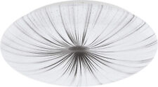 EGLO LED Deckenleuchte Nieves, Ø 41cm, mit Kristall-Effekt warmweiss, 20W EEK:D