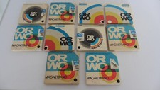 DDR ORWO Magnet-Bänder 10 Stück