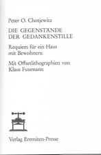 Peter O. Chotjewitz Die