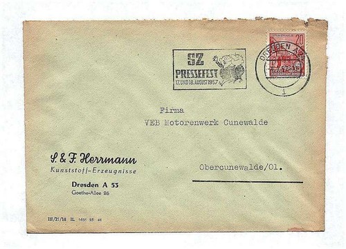 1957 ddr kunststoff - ddr,