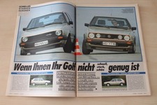 Auto Bild 45/1986 VW Golf II GTI 2000 16V von Oettinger mit 170PS besser als...?