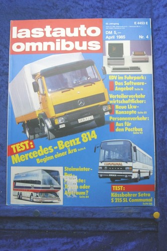 Lastauto omnibus - omnibus, 4/85