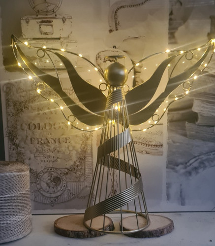 Engel gold groß - xl, led