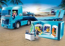 Playmobil 70959 Tieflader mit Container Surfer Taucher Surf-Shop FunPark