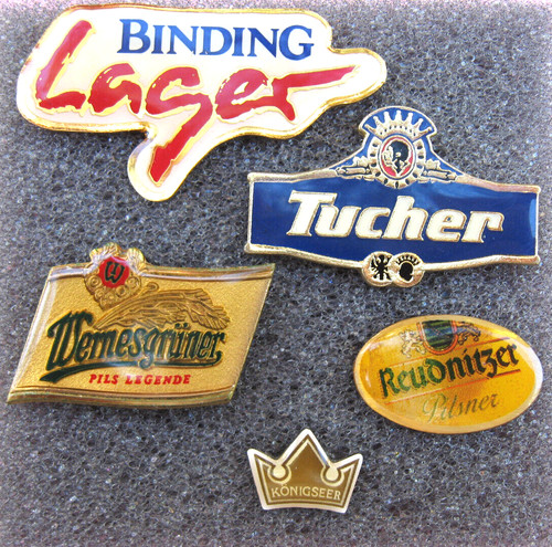 Pin biersorten tucher - pin, +