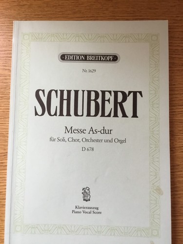 Franz schubert messe - schubert,
