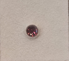 Fancy Deep Orangy Pink  Diamond / treated color/, 0.32 carat