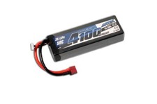 LRP ANTIX LiPo Akku 3S 4100mAh 50C 11.1V Hardcase, T-Stecker - 430431U
