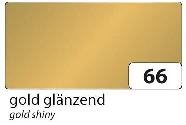 Tonzeichenpapier 50x70cm gold - tonzeichenpapier,
